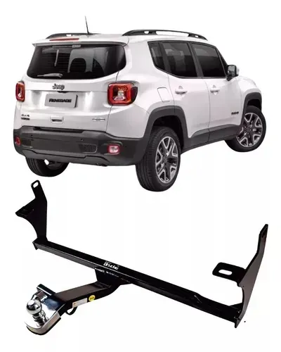 Engate Reforçado Jeep Renegade 4x2/4x4 16/25 700kg + Rabicho