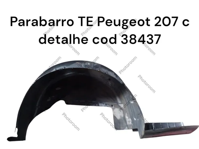 Parabarro Traseiro Esquerdo Peugeot 207 C Detalhe Cod 38437