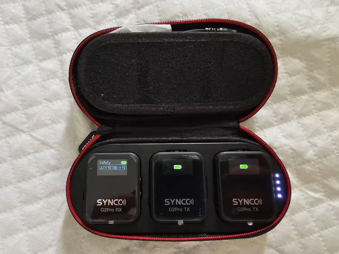 Microfone Sem Fio Synco G2 A2 Pro