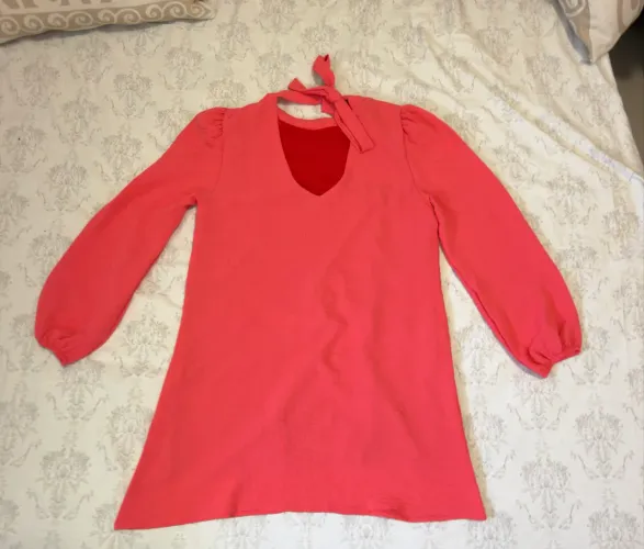 Vestido tecido crepe tamanho M novo nunca usado