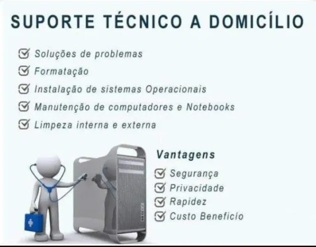Técnico de TI mais de 10 anos de experiência