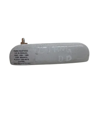 Maçaneta Externa Dianteira Direita Ford Mustang 1994 1995 Branco