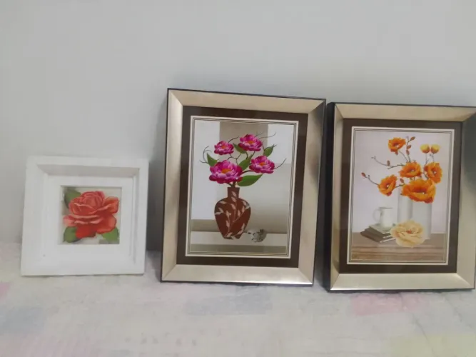 Kit 3 quadros