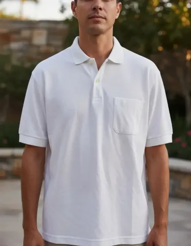 camisa polo masculina branca tamanho m - pool original