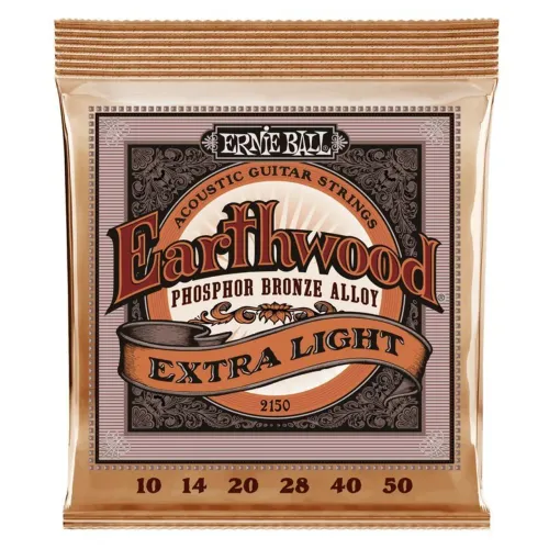 Encordoamento Ernie Ball violão aço 010 fósforo bronze 