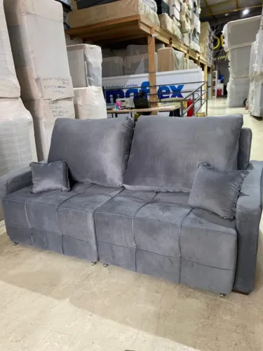 Sofa sem caixa (1.60M)Pillow top Espuma D33  Altura:90cm Encosto com 2 ajuste de inclinaçã