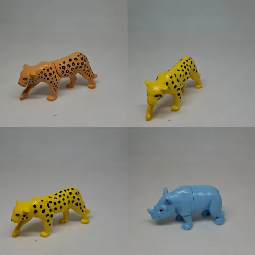 Kinder mini animais ,Kit com 3