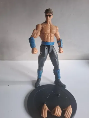 Action Figure Johnny Cage Mortal Kombat Shaolin Monks- Jazwares