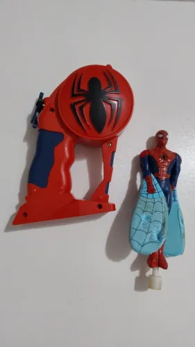 Homem Aranha com lançador 