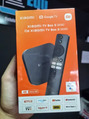 Mi box S Xiaomi 2 geração 4k Novo (Anápolis)
