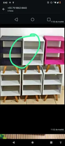 Vendo lindas mesinha de canto e aparador Fabricação própria mdf *