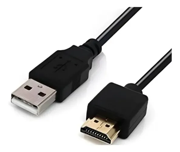 Cabo Hdmi X Usb Macho Pratica E Rapida - Armarinho Ditudo