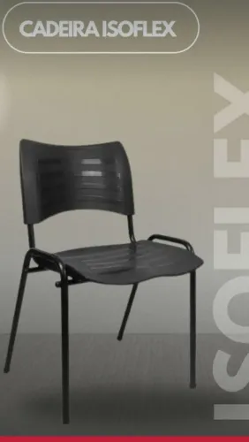 Cadeira Isoflex Plástico - Conforto e Durabilidade -zap 71- *