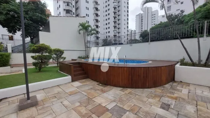 Apartamento semi mobiliado com 1 dormitorio para locação em Moem, Indianópolis, são Paulo,