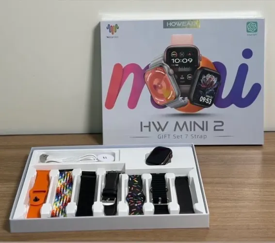 KIT SMART WATCH ULTRA MINI HOWEAR 