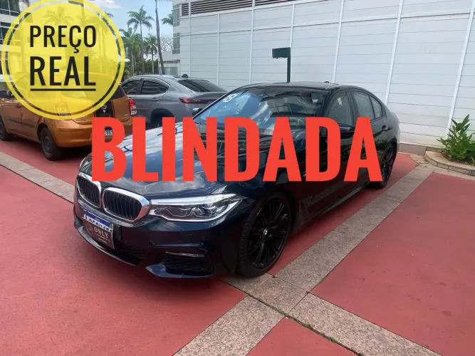 BMW 540 i SÉRIE M ANO 2018 BLINDADA - ONLY MOTORS 