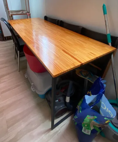 Mesa estilo industrial