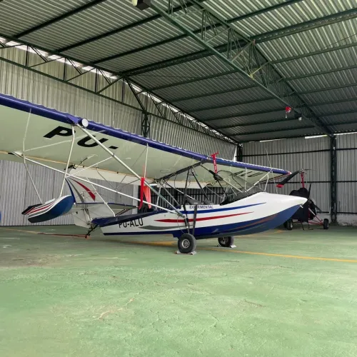 aeronave ultraleve corsario - motor rotax