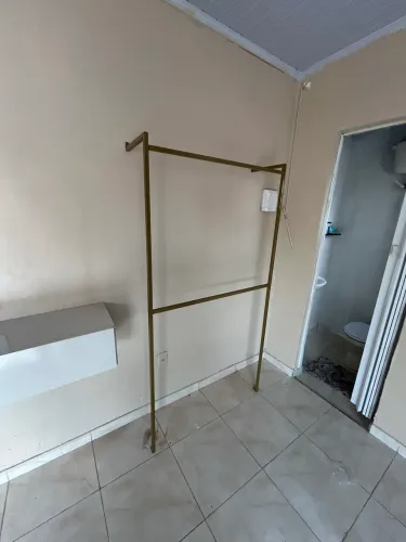 Área de parede estilo industrial