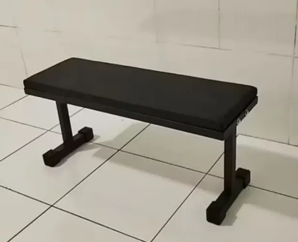 Banco reto fixo musculação academia