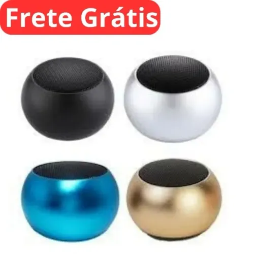 Mini caixa de som speaker portatil, Bluetooth