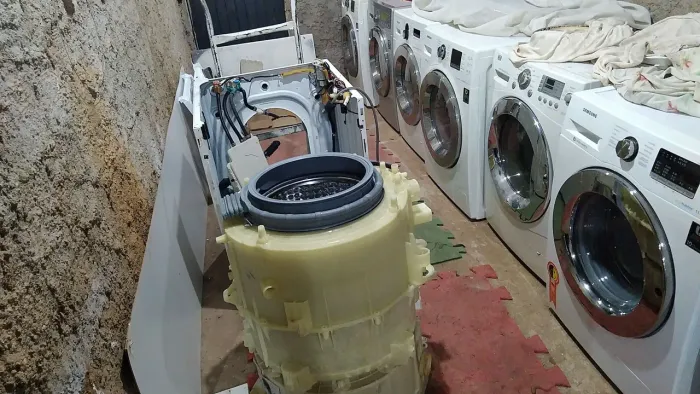 Assistência técnica e manutenções lavadoras roupa lava e seca Samsung