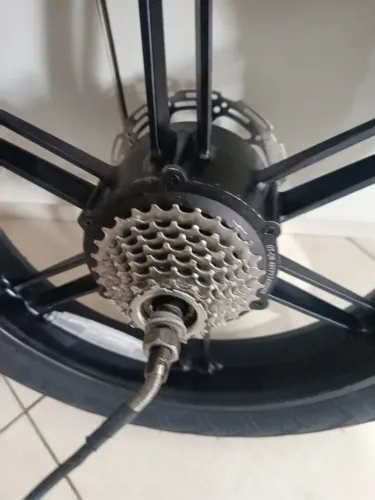 Motor/roda traseir bicicleta elétrica v20