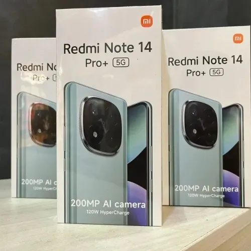 Xiaomi Note 14 Pro Plus 512GB 12GB RAM lacrado Global Entregamos Garantia R$2599,00 Preto 