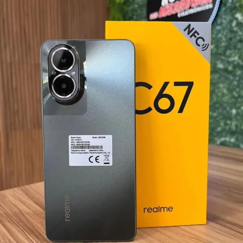 REALME C67 NFC 8/256 GB PRETO GLOBAL LACRADO 