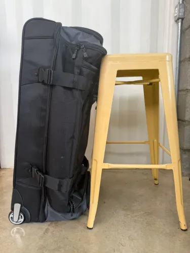 Mala de Viagem Grande Preta Da AmazonBasics
