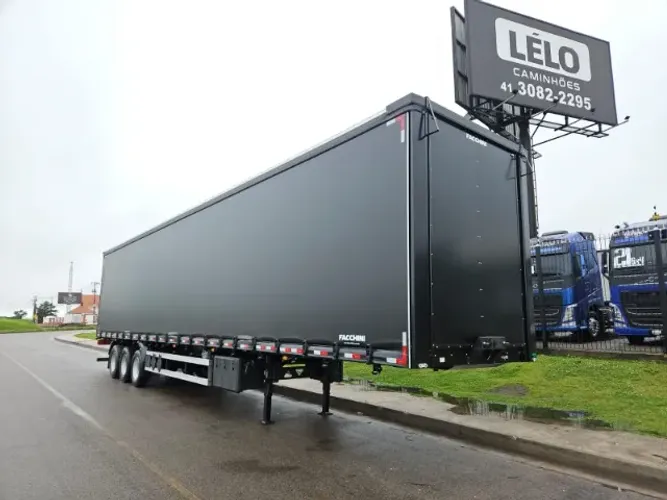 Sider Facchini Ano 2026 0km 30 Pallets 15.40 x 2.90 Pronta Entrega Sem Pneus