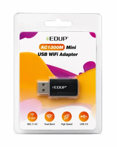Adaptador Wi-Fi AC 1300M