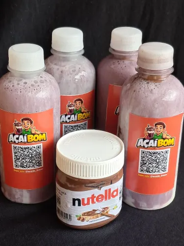 Açai na garrafa 