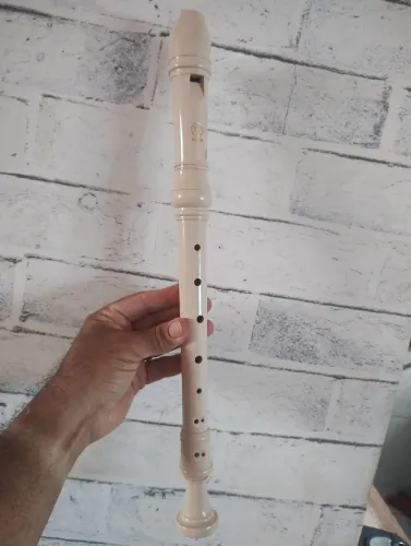 Flauta doce contrato (Alto) Em Sol, Material: Resina ABS durável e resistente marca YAMARA
