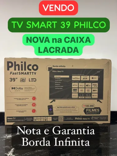 TV 39 PHILCO SMART ( NOVA LACRADA ) Modelo Lançamento: P39CRA
