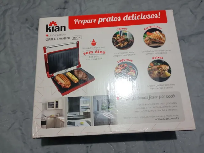 Vendo Grill Inox