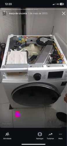 Conserto em máquina de lavar 