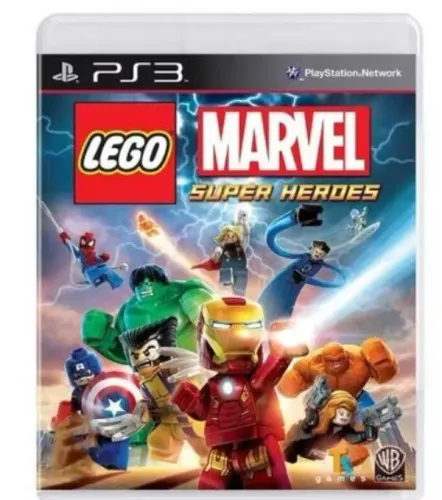 Lego Marvel Super Heróis PlayStation 3 Original 