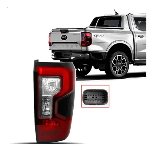 Lanterna Traseira Ranger Cd Limited 23 24 25 Led Direito Direito/passageiro