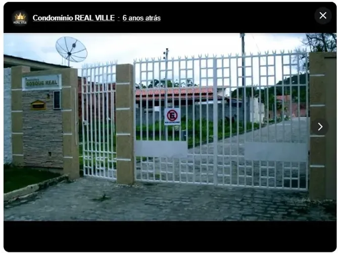 Vendo loteamento (terreno) em condôminio Real Ville em Dias D' Ávila R$ 69.000
