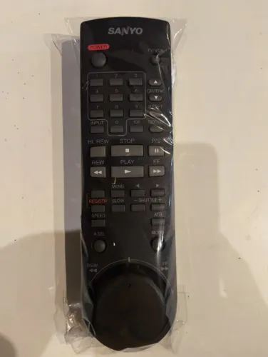 CONTROLE REMOTO TV-VCR SANYO FUNCIONANDO original