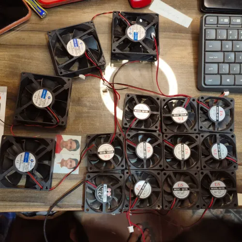 Cooler ventiladores 12 v