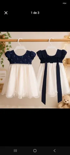 Lote de roupa de bebê menina