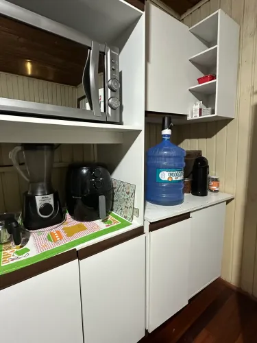 Cozinha + fogão 4 bocas
