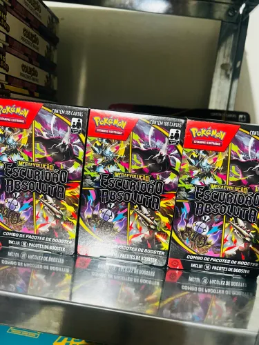 1x Mini Booster Box (Mini BB) Escuridão Absoluta