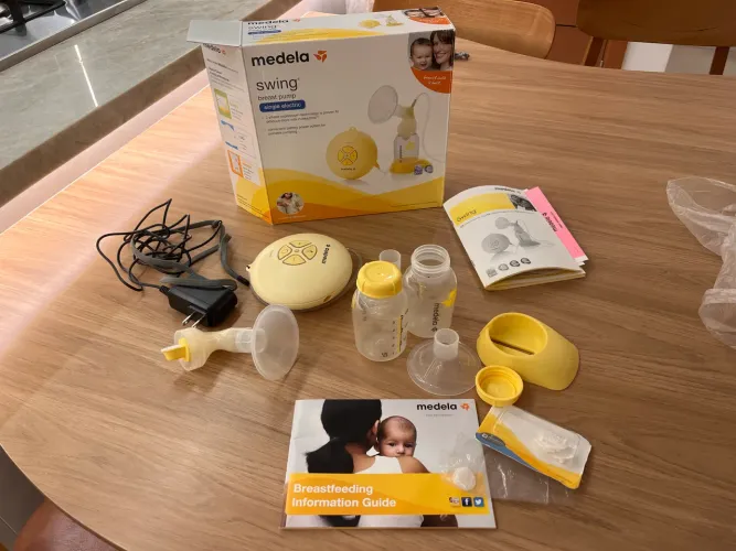 Bomba de leite medela modelo swing 
