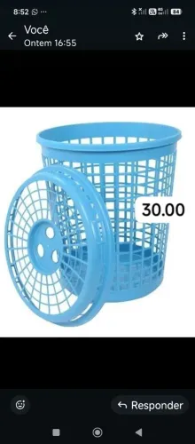Cesto telado várias cores
