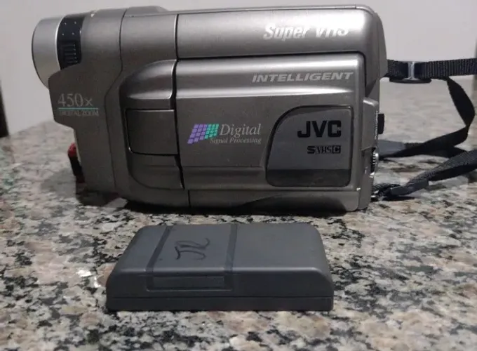 JVC GR-SXM337UM Super VHS-C | Impecável | Completa c/ Manual e Acessórios