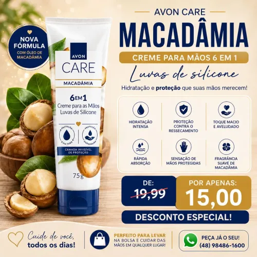 Creme para mãos e pés avon