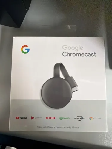 Google Chromecast 3 Geração Full Hd Cor Carvão